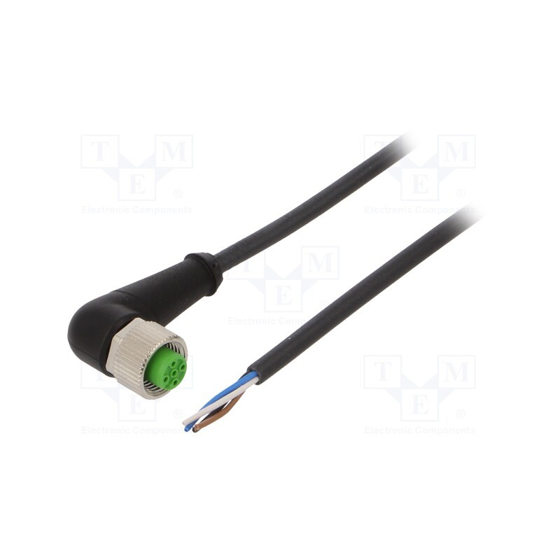 1 pcs x MURR ELEKTRONIK - 7000-12341-6240500 - Connection lead, M12, PIN: 4, 5m, 4A, 7000, Colour: black