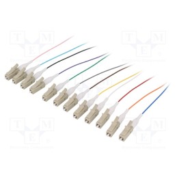 1 pcs x LOGILINK - FL2LC02 - Optic fiber pigtail, OM2, LC/UPC, 2m, Optical fiber: 9/125um, LSZH