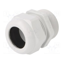 1 pcs x HUMMEL - 1.209.6400.70 - Cable gland, NPT1 1/2', IP68, polyamide, light grey, UL94V-0