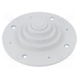 1 pcs x TRELLEBORG - M20-80 IP54 RAL 7035 UL94V-0 - Grommet, light grey, UL94V-0, 20÷80mm, IP54