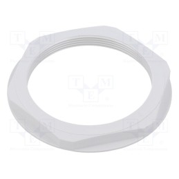 1 pcs x LAPP - 53119073 - Nut, M63, polyamide, UL94V-2, 75mm, light grey, -20÷100°C