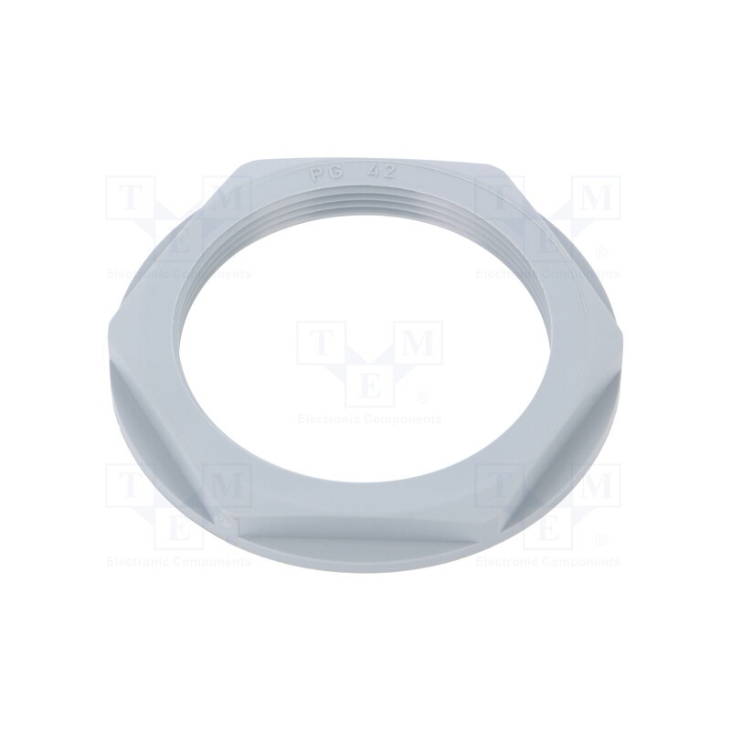 1 pcs x LAPP - 53019080 - Nut, PG42, polyamide, UL94V-2, 65mm, grey, -20÷100°C, Thread: PG