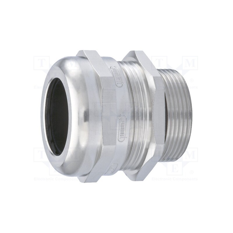 1 pcs x HUMMEL - 1.609.4000.51 - Cable gland, M40, 1.5, IP68, brass, Body plating: nickel