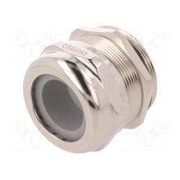 1 pcs x HUMMEL - 1.609.3600.15 - Cable gland, PG36, IP68, brass, Body plating: nickel