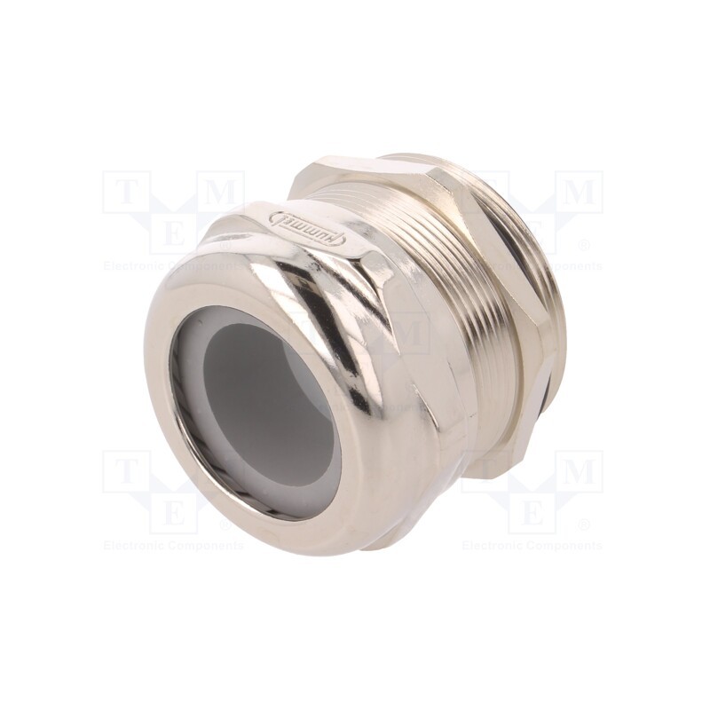 1 pcs x HUMMEL - 1.609.3600.15 - Cable gland, PG36, IP68, brass, Body plating: nickel