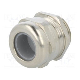 1 pcs x HUMMEL - 1.609.2500.51 - Cable gland, M25, 1.5, IP68, brass, Body plating: nickel