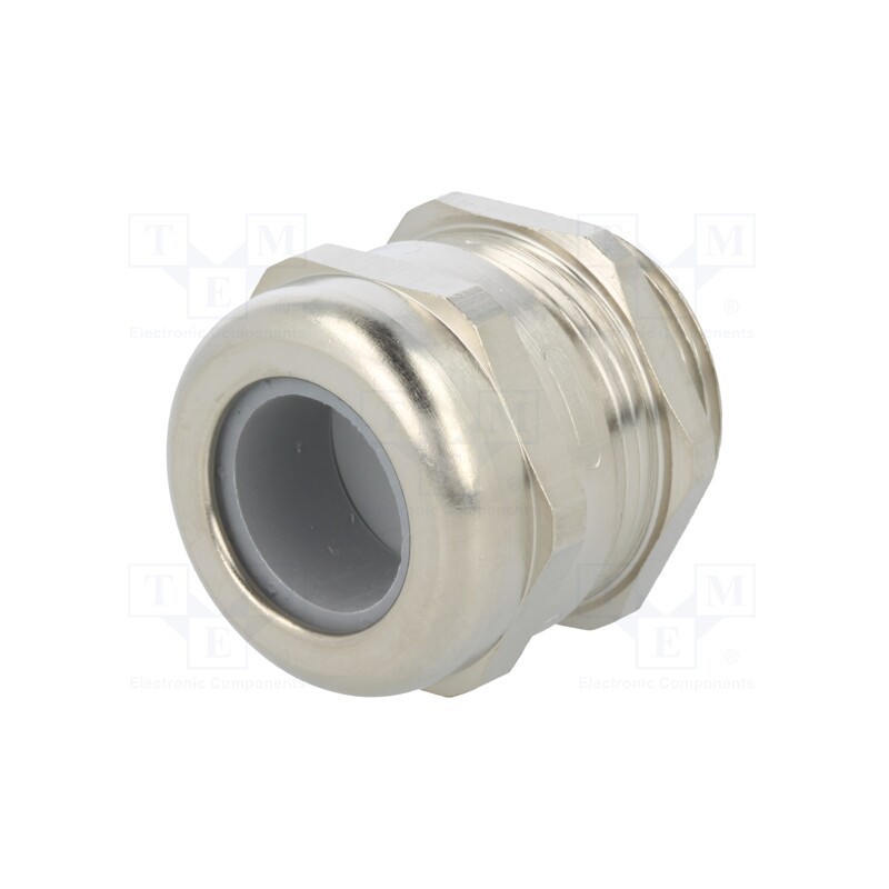 1 pcs x HUMMEL - 1.609.2500.51 - Cable gland, M25, 1.5, IP68, brass, Body plating: nickel