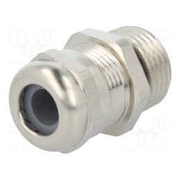 1 pcs x HUMMEL - 1.609.1200.71 - Cable gland, with long thread, NPT1/2', IP68, brass
