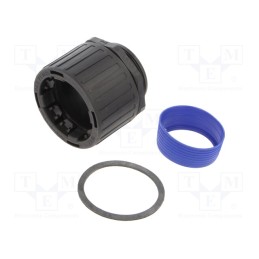 1 pcs x HELLERMANNTYTON - 166-21614 - Straight terminal connector, HelaGuard, IP68, Size: 42