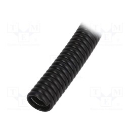 1 pcs x HELLERMANNTYTON - 162-10250 - Protective tube, ØBundle : 30mm, polypropylene, black, L: 1m