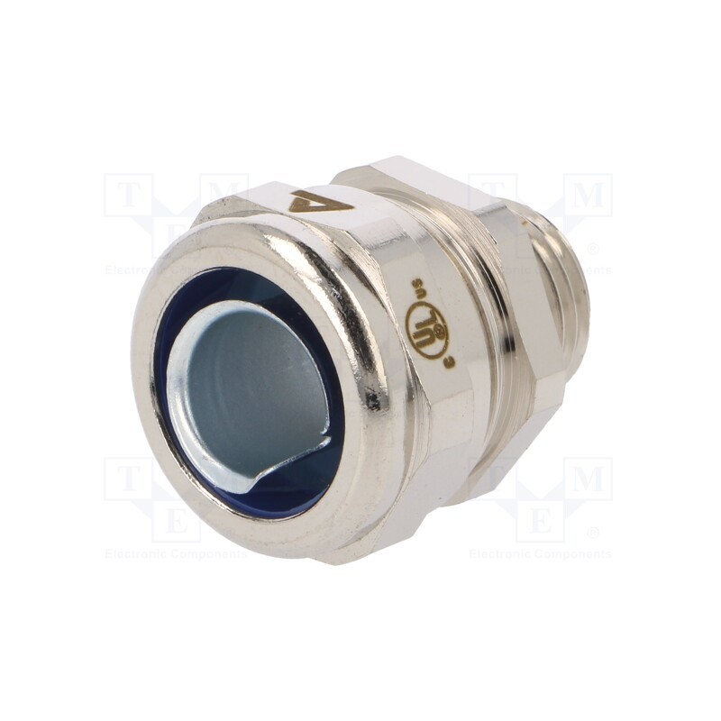 1 pcs x ANAMET EUROPE - 712.016.1 - Straight terminal connector, Thread: metric,outside, brass, IP68