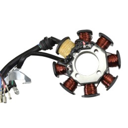 Ignition magneto, stator, 8 coils, Bashan 200 ATV