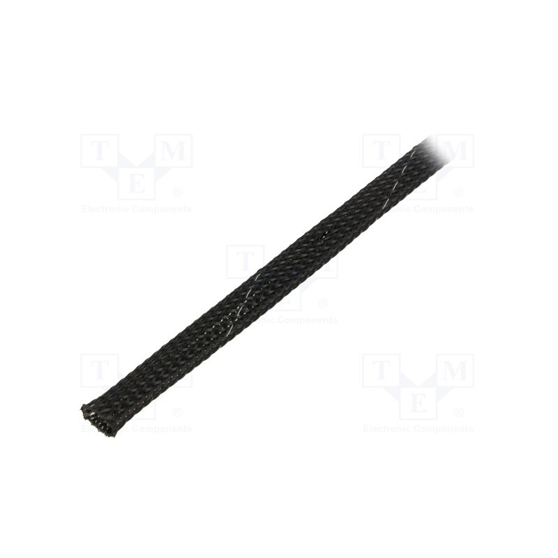 1 pcs x ABB - 7TCG054800R0104 - Polyester braid, ØBraid : 7÷13,nom.8mm, polyester, black, UL94V-0