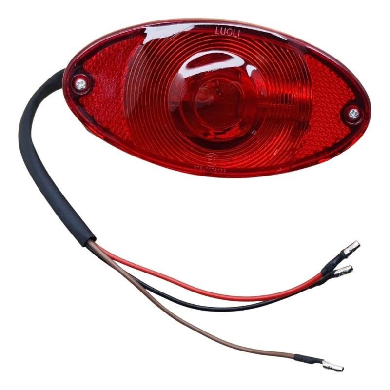 Rear lamp chrome quad bashan 200 250 atv set