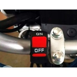 Light switch for quad bike, engine switch