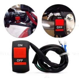 Switch for the engine, light switch