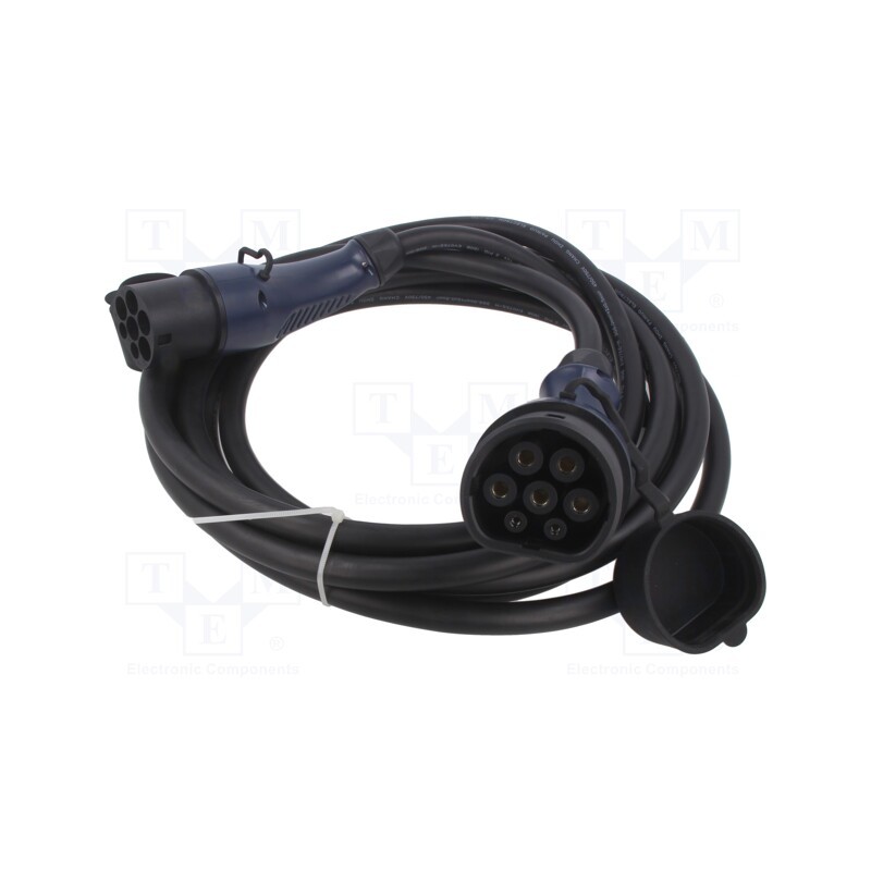 1 pcs x AKYGA - AK-EC-09 - Cable: eMobility, 2x0.75mm2,3G6mm2, 7.2kW, IP54, 6m, 32A, -30÷50°C