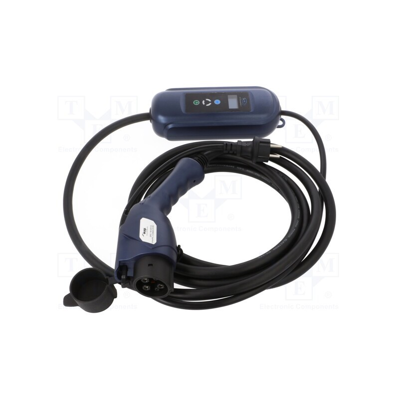 1 pcs x AKYGA - AK-EC-01 - Charger: eMobility, 2x0.5mm2,3G2.5mm2, 3.8kW, IP54, 5m, 16A