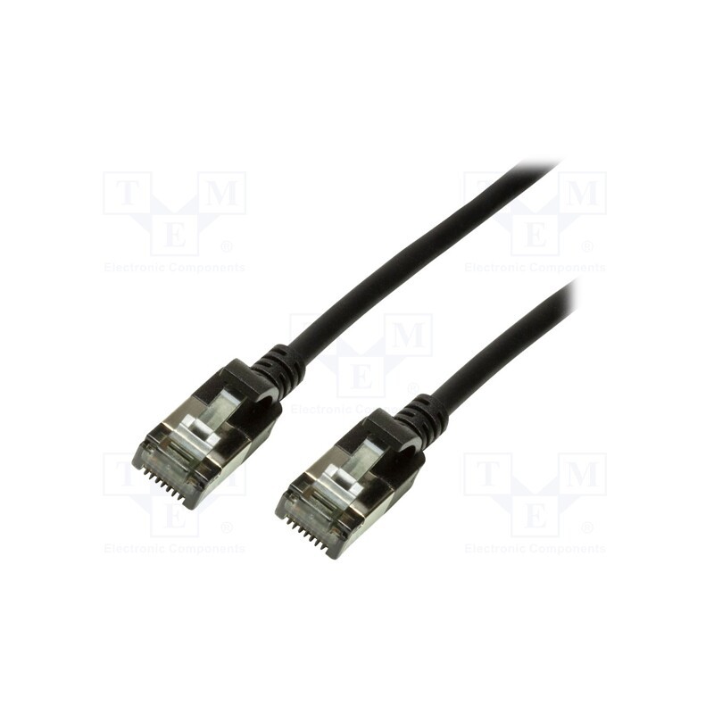 1 pcs x LOGILINK - CQ9073S - Patch cord, U/FTP, 6a, stranded, Cu, elastomer thermoplastic TPE