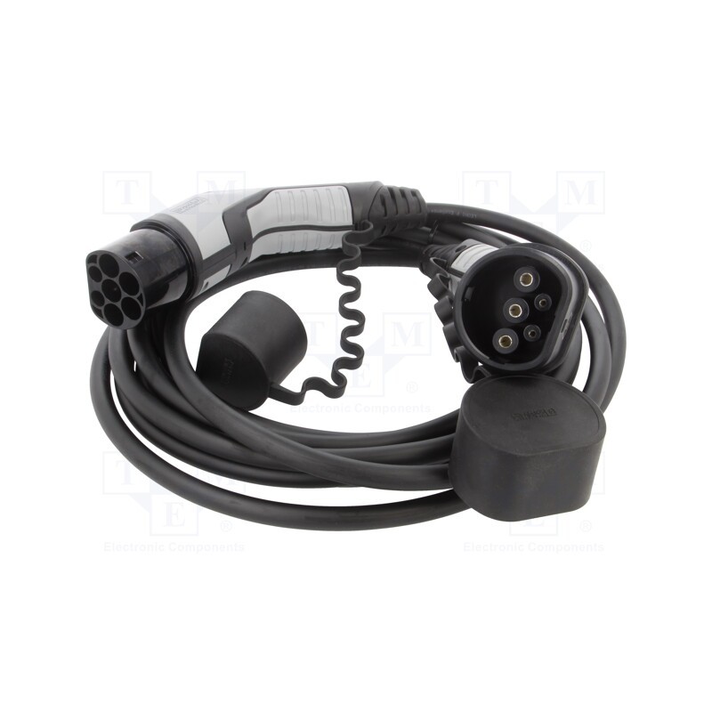1 pcs x PHOENIX CONTACT - 1628198 - Cable: eMobility, 1x0.5mm2,3x4mm2, 250V, 8kW, IP44, 7m, 32A