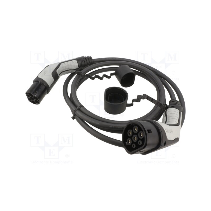 1 pcs x PHOENIX CONTACT - 1623509 - Cable: eMobility, 1x0.5mm2,5x4mm2, 480V, 26.6kW, IP44, 4m, 32A