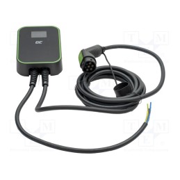 1 pcs x GREEN CELL - EV14 - Charger: eMobility, 2x0.5mm2,5G2.5mm2, 380V, 22kW, IP66, 6m, 32A
