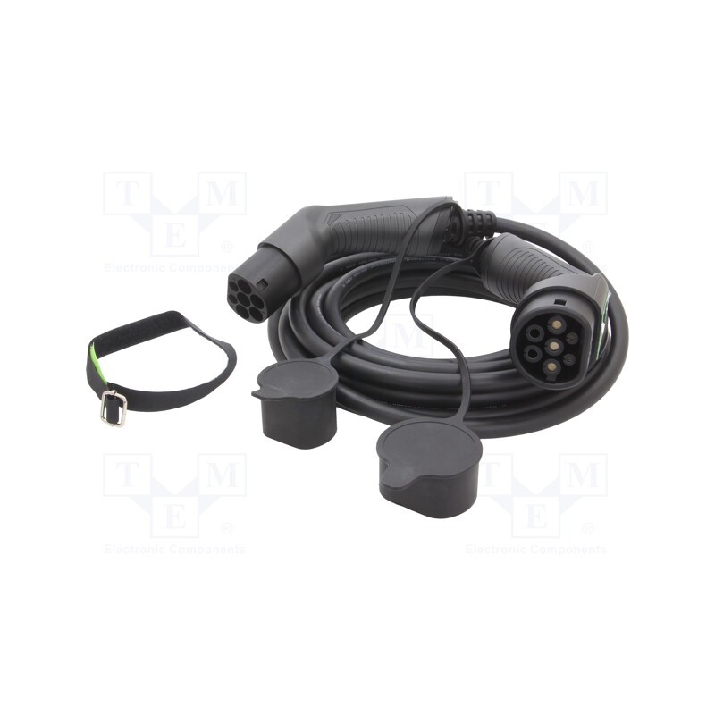1 pcs x GREEN CELL - EV10 - Cable: eMobility, 230V, 7.2kW, IP55, Type 2,both sides, 7m, 32A