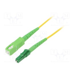 1 pcs x LOGILINK - FPSLS20 - Fiber patch cord, OS2, LC/APC,SC/APC, 20m, Optical fiber: 9/125um