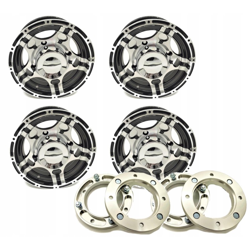 Set of rims 12 4 156 Polaris Sportsman 570