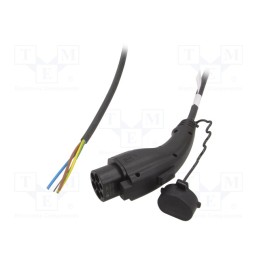 1 pcs x HARTING - 8851754444440A1 - Cable: eMobility, 1x0.5mm2,3x6mm2, 250V, 8kW, IP44, GB/T,wires