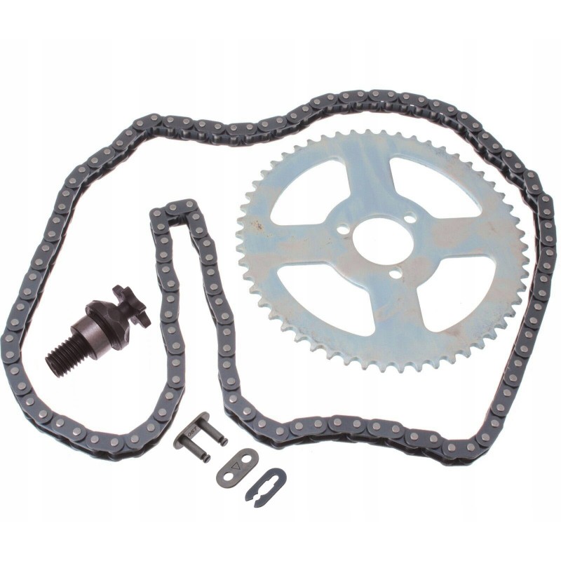 Quad atv pocket bike mini 50 chain t8f 140 sprocket front 6 rear rear 64