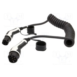 1 pcs x DIGITUS - DK-3P32-S-050 - Cable: eMobility, 2x0.5mm2,5x6mm2, 400V, 22kW, IP55, 32A, -30÷50°C