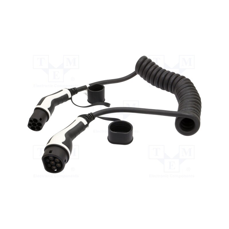 1 pcs x DIGITUS - DK-3P32-S-050 - Cable: eMobility, 2x0.5mm2,5x6mm2, 400V, 22kW, IP55, 32A, -30÷50°C