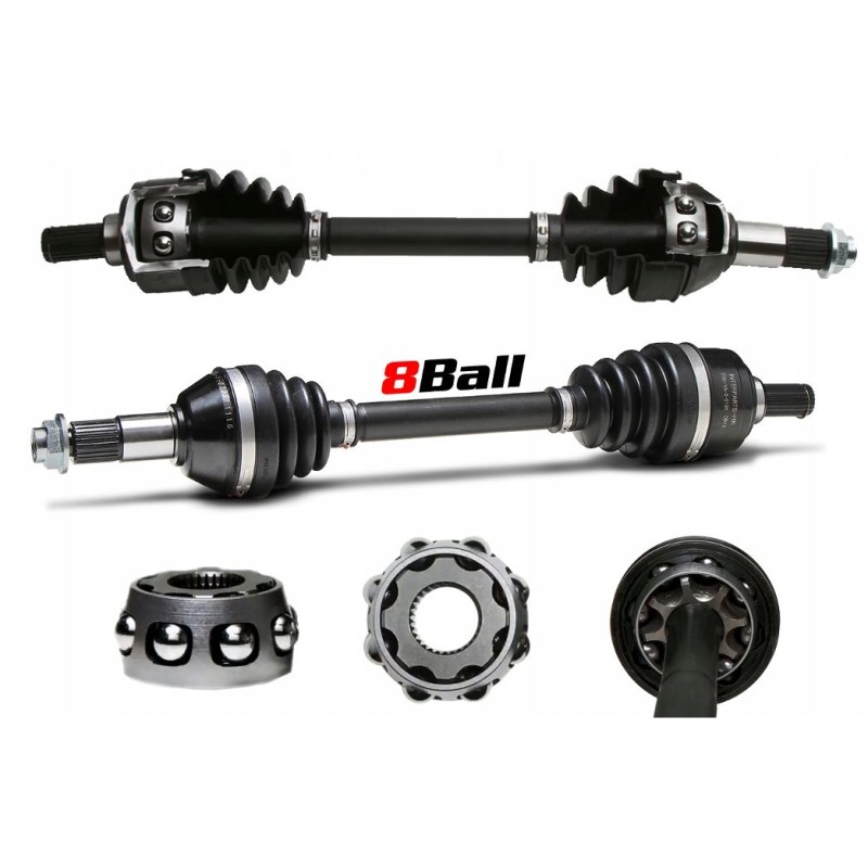 Yamaha yfm 550 700 grizzly polos reinforced rear