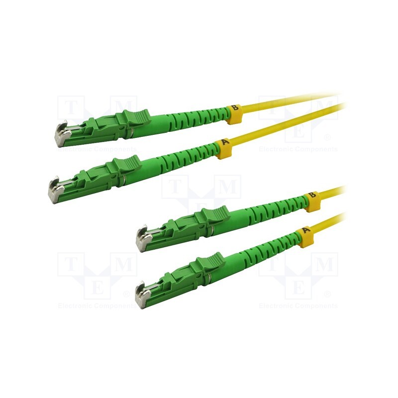 1 pcs x LOGILINK - FP0EE03 - Fiber patch cord, OS2, E2000/APC,both sides, 3m, LSZH, yellow