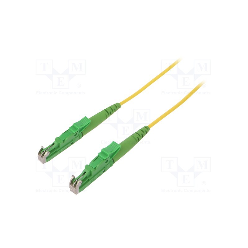 1 pcs x FIBRAIN - G-E2A-E2A-S-003.0-SX-D-18-Y - Fiber patch cord, E2/APC,both sides, 3m, Optical fiber: 9/125um