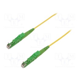1 pcs x FIBRAIN - G-E2A-E2A-S-001.0-SX-D-18-Y - Fiber patch cord, E2/APC,both sides, 1m, Optical fiber: 9/125um