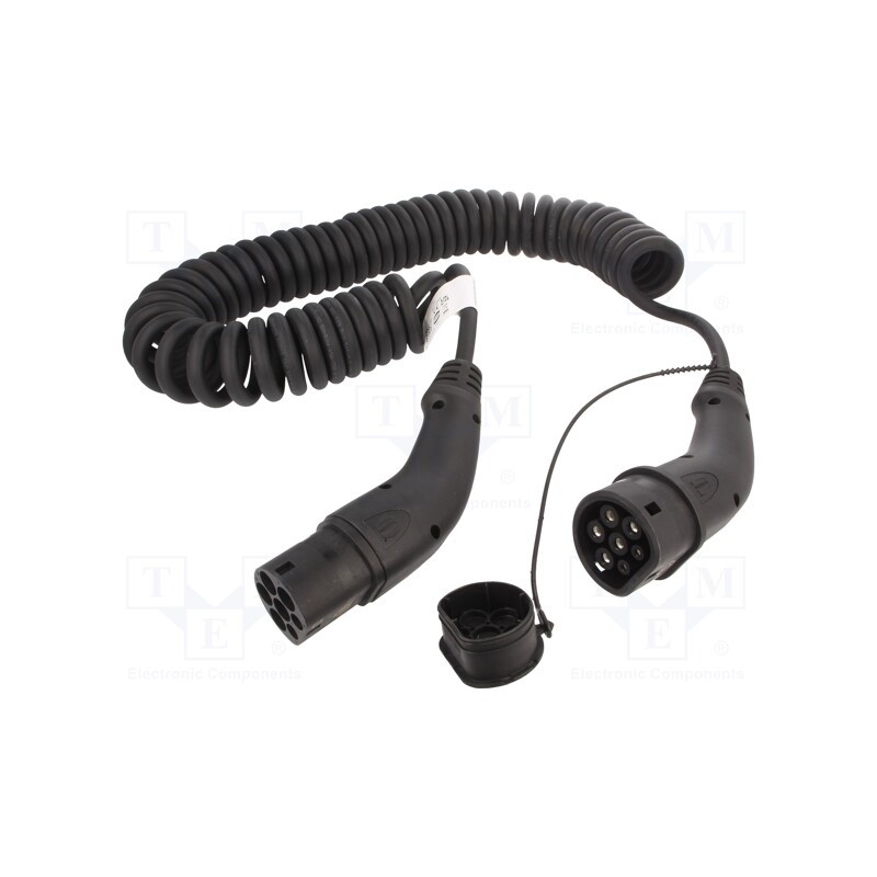 1 pcs x HARTING - 08914090301A0 - Cable: eMobility, 1x0.5mm2,5x2.5mm2, 480V, 11kW, IP44, 20A, 5m