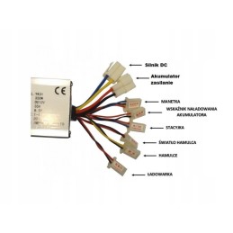 Controller for an electric motor 12v 350w