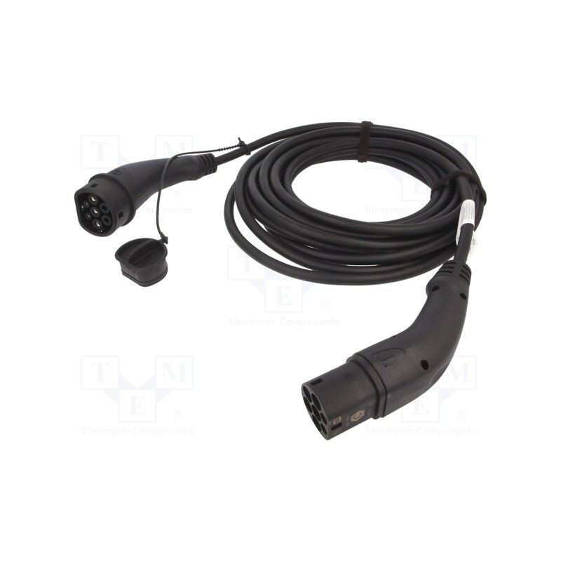 1 pcs x HARTING - 08914090113A0 - Cable: eMobility, 1x0.5mm2,3x6mm2, 250V, 7.4kW, IP44, 10m, 32A