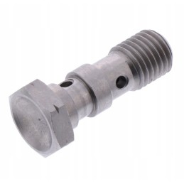 Brake pipe screw, double steel, M10x1 25