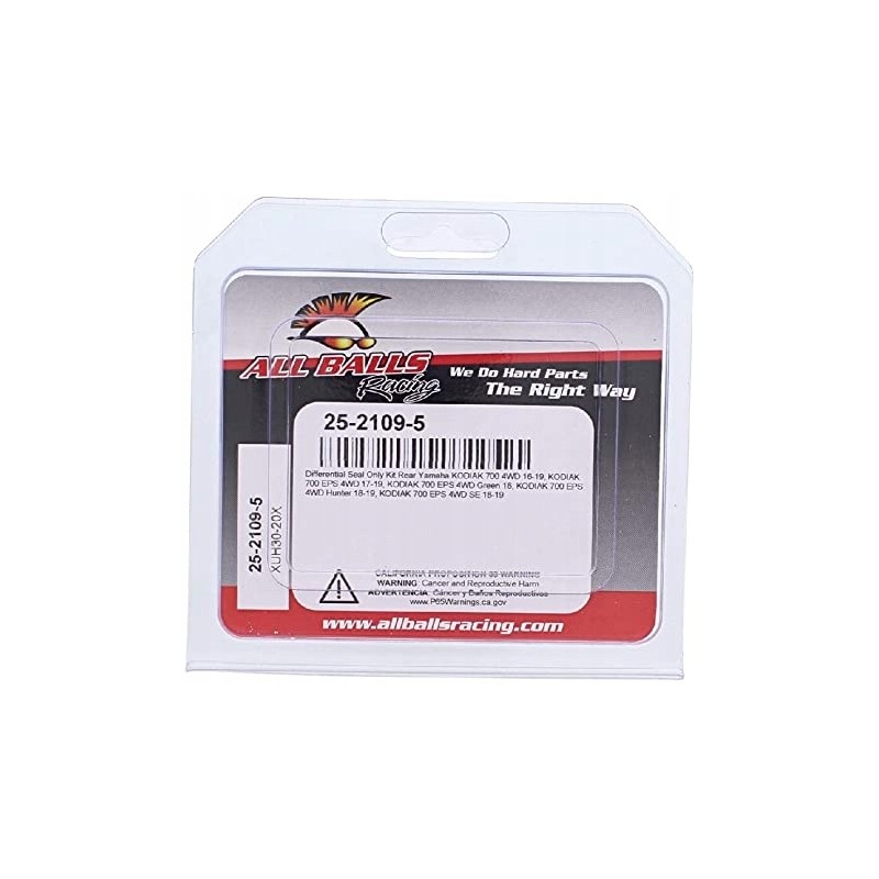 Rear differential seals for Yamaha Kodiak 700