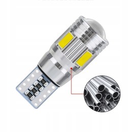 LED bulb 6 smd 5630 w5w t10 canbus lens