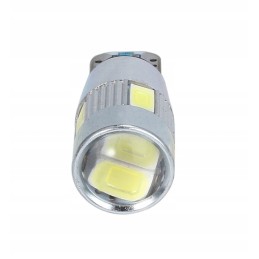 LED bulb 6 smd 5630 w5w t10 canbus lens