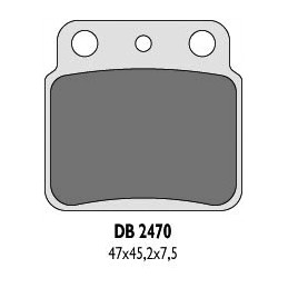 Delta braking brake pads kh137 ltz400 ltr450