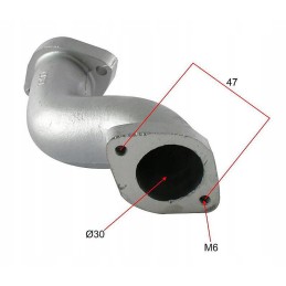 Quad ATV 250 long carburetor manifold