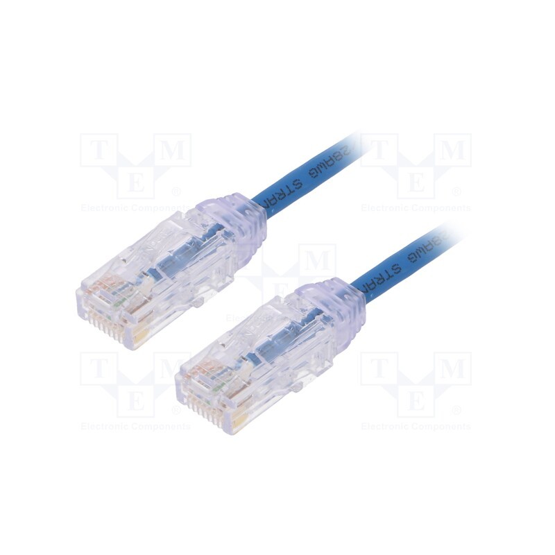 1 pcs x PANDUIT - UTP28SP2MBU - Patch cord, TX6-28™,U/UTP, 6, stranded, Cu, LSZH, blue, 2m, 28AWG