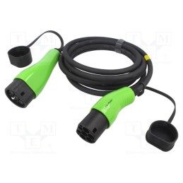 1 pcs x QOLTEC - 52474 - Charger: eMobility, 2x0.5mm2,5G6mm2, 22kW, IP65, 5m, 32A, -30÷50°C