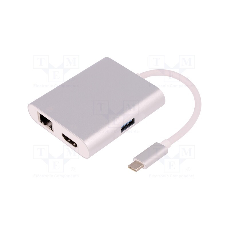 1 pcs x QOLTEC - 50409 - Adapter, Power Delivery (PD),USB 3.0,USB 3.1, nickel plated