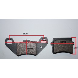 ATV pads bashan 200 250